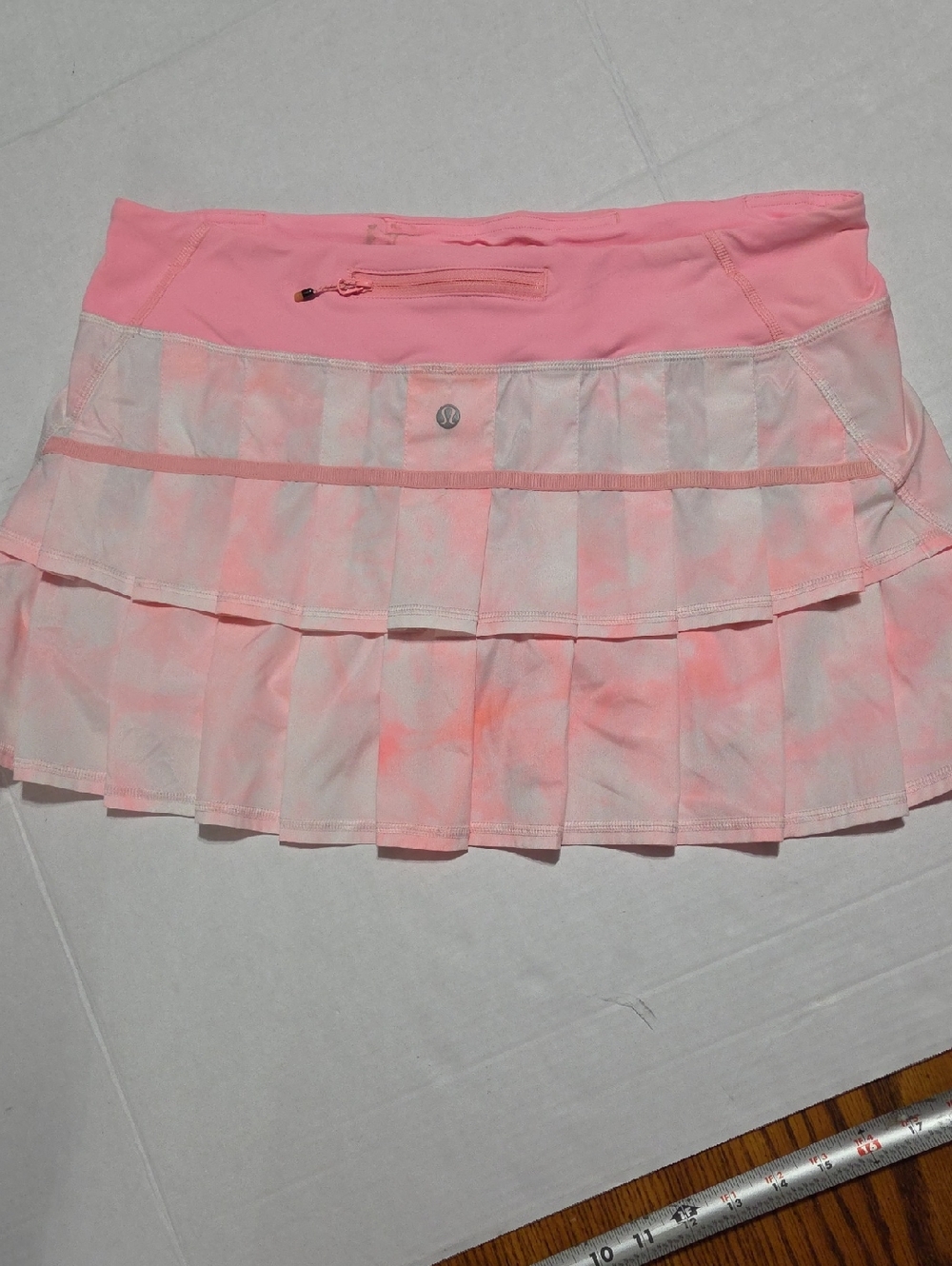lululemon athletica Pink Tiered Pleated Skirt